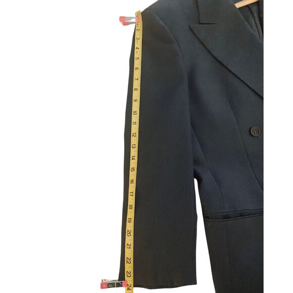 Vintage Giorgio Armani Le Collezioni Blazer Double Breasted Jacket - Picture 7 of 11